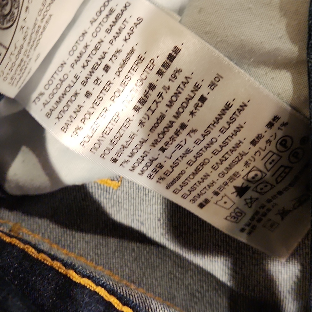 ❤ LEVI'S 715 BOOTCUT JEANS, 6 (28) - Picture 7 of 10